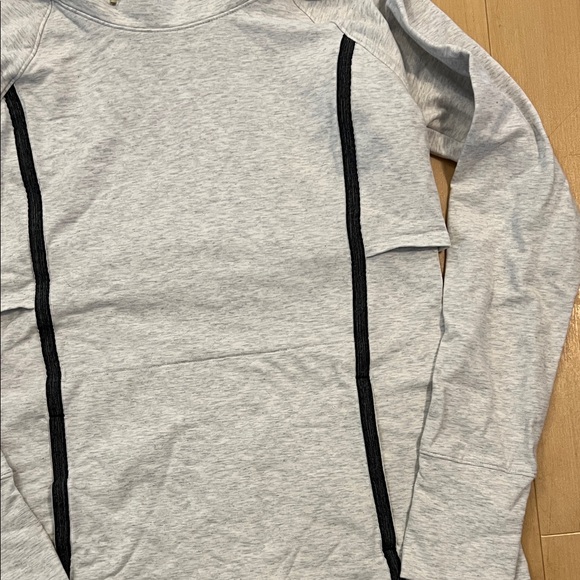 Athleta Light Gray Cowl Neck Sweater Small - Picture 5 of 15